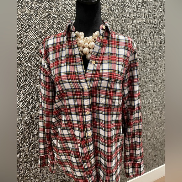 JCrew Flannel Shirt - Picture 2 of 8